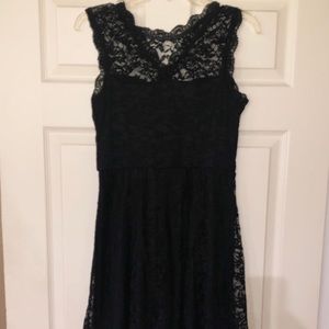 Paper Dolls Black Lace Dress